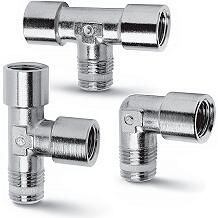 Резьбовые фитинги Camozzi с кольцом PTFE. Серия S2000 Sprint® Резьбовые фитинги Camozzi с кольцом PTFE. Серия S2000 Sprint®