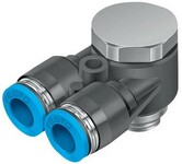 Цанговые фитинги Festo из технополимера. Серии QS, QSM